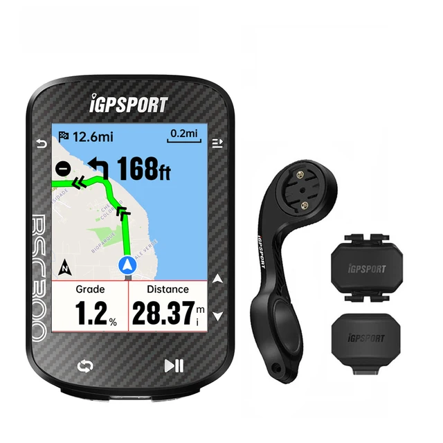 アクセサリー IGPSPORT BSC300 iGPSPORT BSC300 GPS Bike Computer Cycling Wireless Color Screen