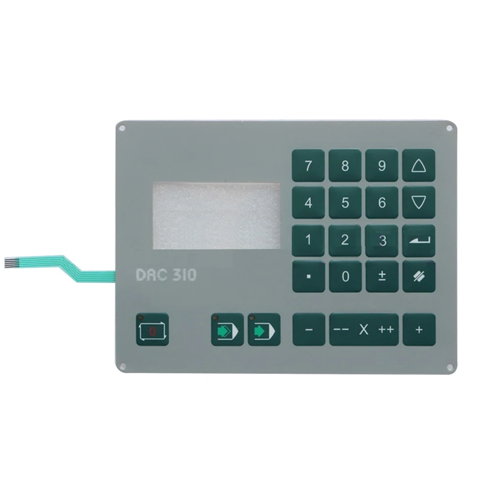 

Новинка для голландского гибочного станка DELEM DAC 310 CNC Защитная пленка для мембранной клавиатуры