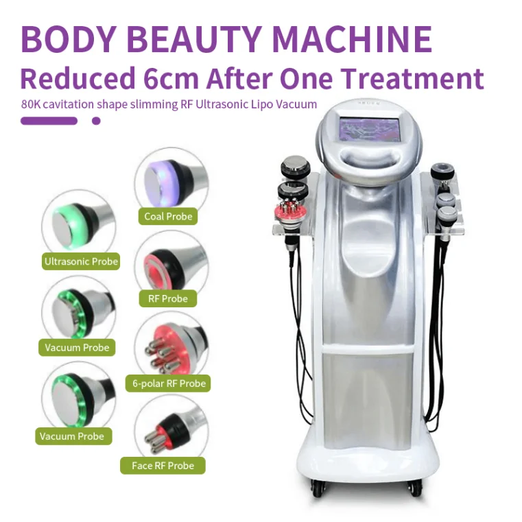 

Slimming Machine 7 In 1 Ultrasound Cavitation Machine Body Slimming Vacuum Roller Loss Weight Fat Removal Beauty Equipment 2 Yea