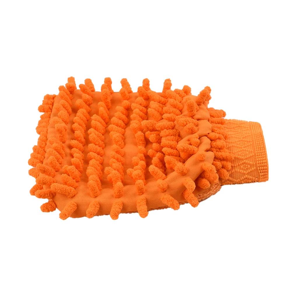 

Microfiber Thick Coral Fleece Car Cleaning Tool Cleaning Glove Double-sided Wipes ATVs Accessories Car Cleaning Towel Coat 1Pc