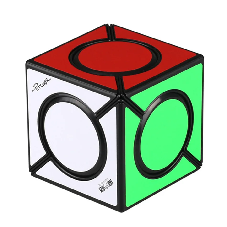 QiYi Six Spot Speed Magic Cube Strange-shape Magic Cube Professional FangYuan Puzzle Children Gift Educational Toy  Cube Puzzle