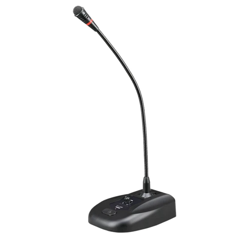 

Interview Radio Microphone Teaching Guide Desktop Gooseneck Microphone Video Wireless Conference Microphone