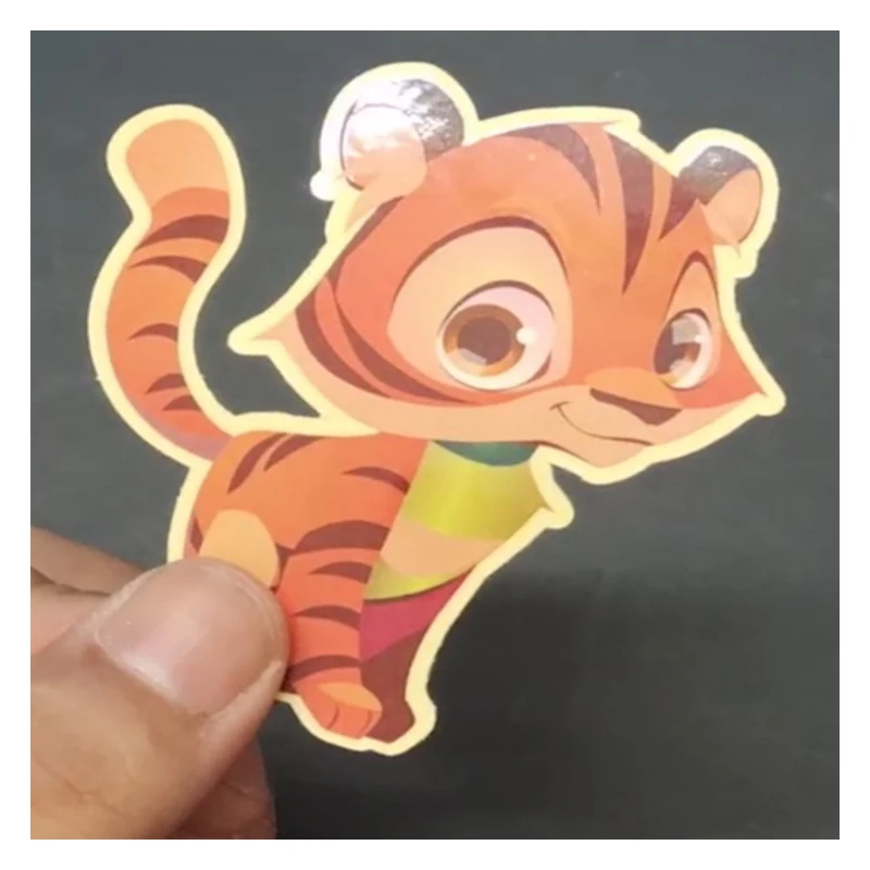 Рисунок 2 - Прозрачная наклейка для полноцветной