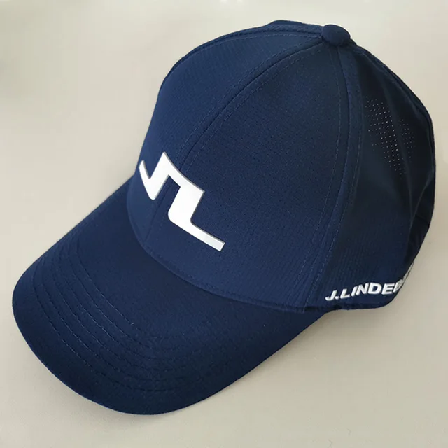 2021 summer new neutral golf hat, breathable leisure sports hat, adjustable golf cap quick dry Beige