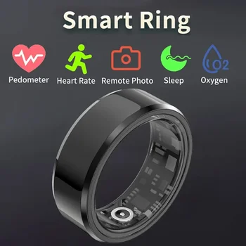 For HUAWEI New Fitness Health Smart Rings, Heart Rate Monitoring Blood Oxygen Sleep Sport Finger Digital Ring for Android IOS 1