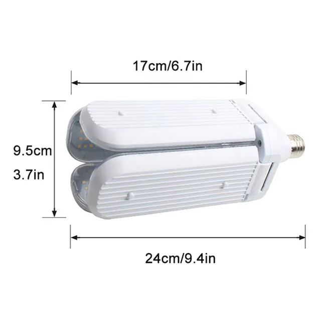 Gy 4 Leaf 40W Led Grow Világos Spektrum Napfény Hidroponikus Virággyár Timmer Medan Lights Az Üvegházhoz - Image 4