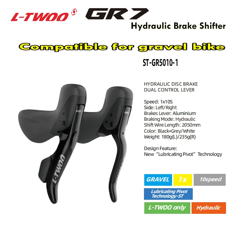 Gravel Bike Bicycle Gear Lever Types LTWOO GR7 Road Bike