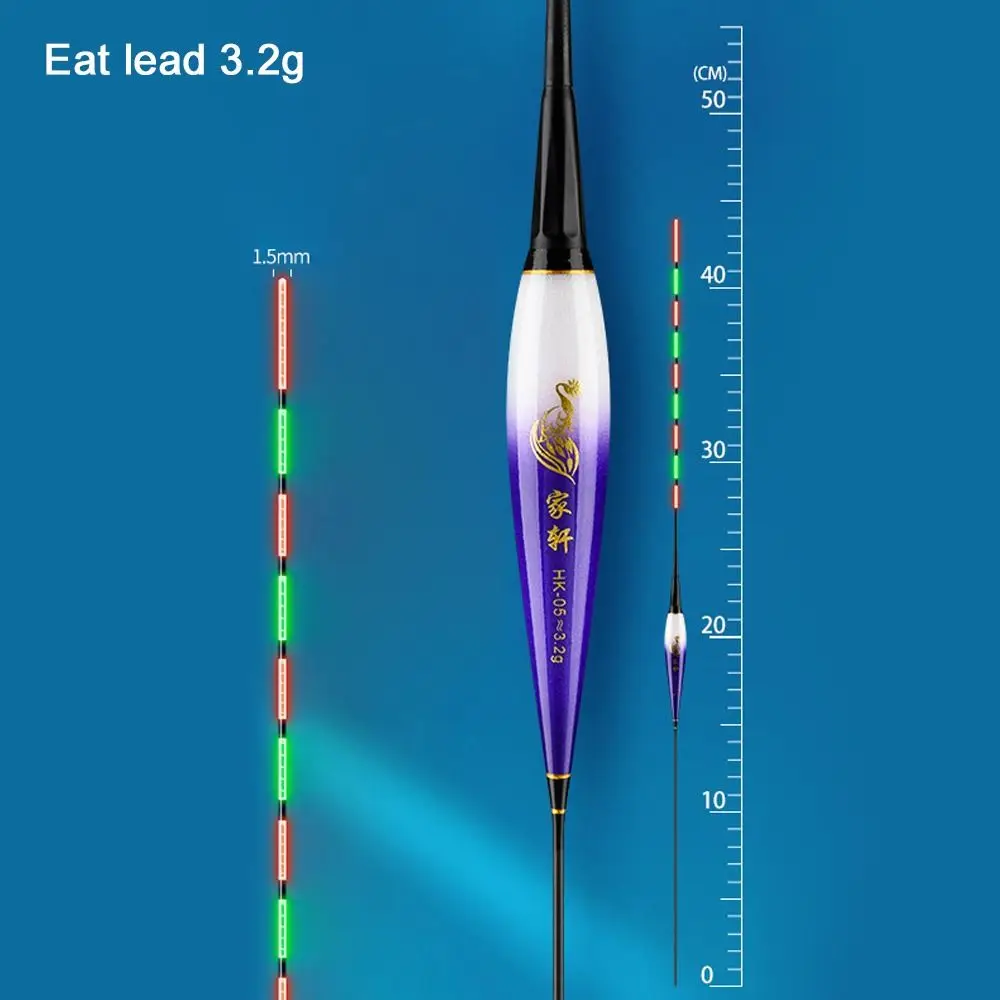 1PC Smart LED Fishing Float with Gravity Sensor and Glowing Night Strobe