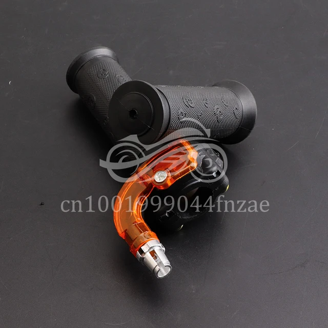 Set Leve Freno E Manopole Acceleratore Per Moto 22mm - Per Dirt Bike 47cc 49cc 2 Tempi - Foto 5