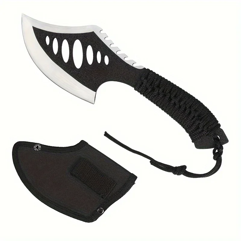 Multi-purpose Woodworking Axe, Durable Steel Survival Axe Knife For Outdoor Mountaineering Logging Camping