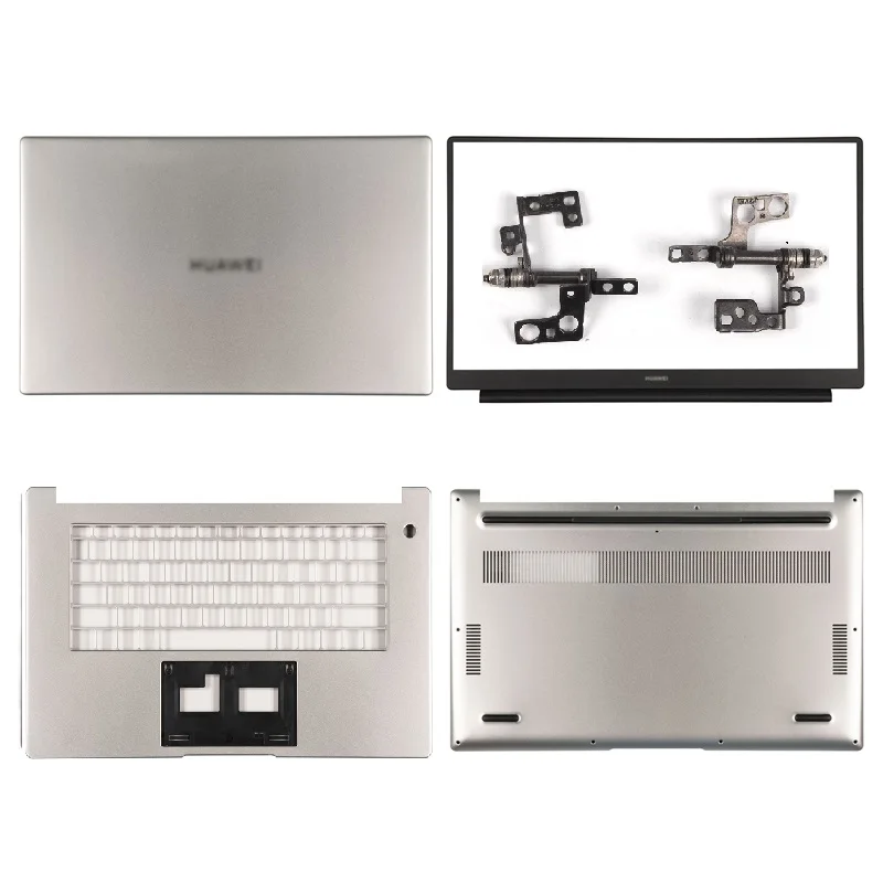 

For Huawei Matebook D15 BOB-WAE9P BOB-WAH9 LCD Back Cover/Front Bezel/Hinges/Palmrest/Bottom Case Laptops Computer Case