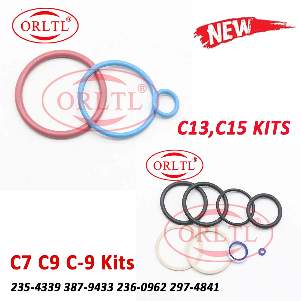 

ORLTL Diesel Injector Repair Kit C9 Auto 1093506 2481394 2490713 for C-9 C7 C9 C13 C15 Fuel Pump 229-0323 235-5518 229-0332