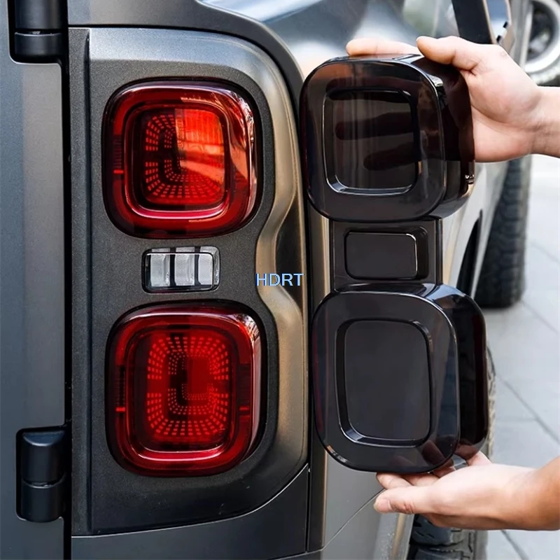 غطاء مصباح خلفي لسيارة وفمافوق Haval H9 2024+، إطار حماية لمصباح الضباب الخلفي، ملحقات زخرفية خارجية