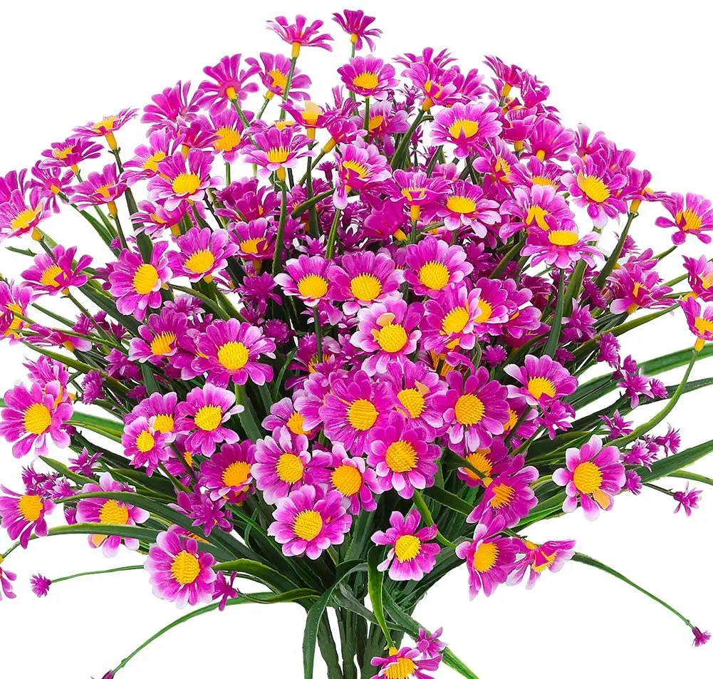 Fiori Artificiali 100 Pz | Confronta prezzi | 50/100 pz Fiori Artificiali A Buon Mercato Multicolor Margherita...Fiori Finti Piccoli 100 Teste Di Fiori Margherita Finti - Colori