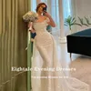 Eightale Glitter Mermaid Wedding Dress Off Shoulder Prom Dresses Shiny Sequins Customized Long Train Bridal Gowns 2025 2