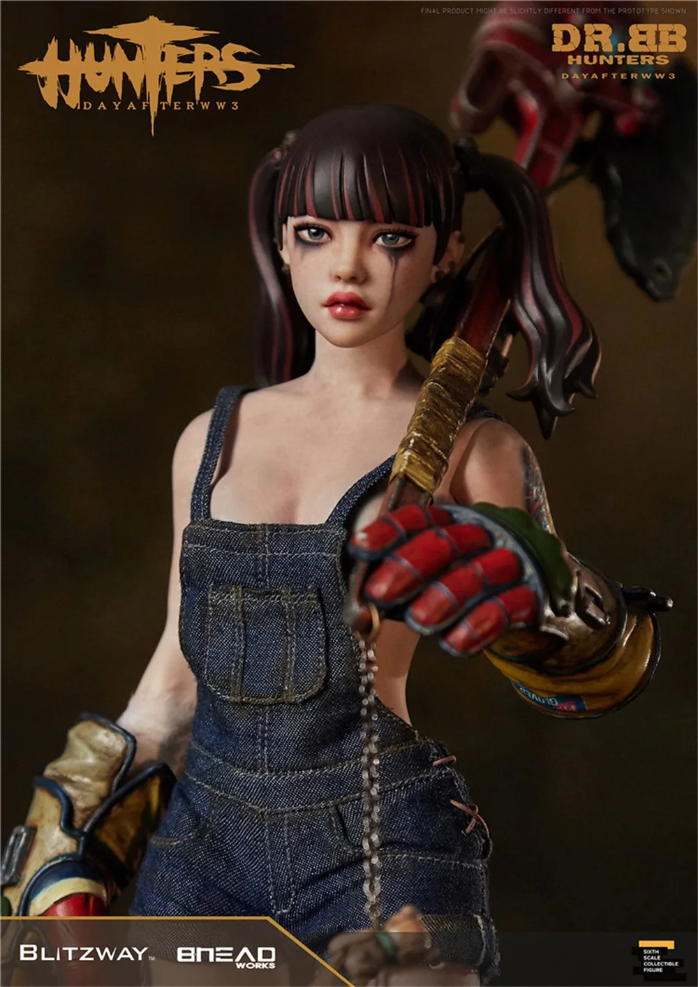 ブリッツウェイ blitzwayハンターズDr BB 1/6 可動フィギュア