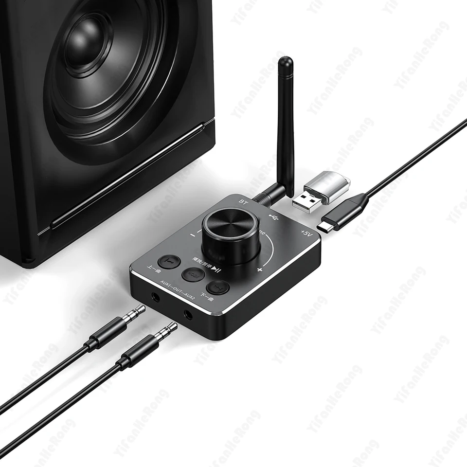 cooidea- Manopola di Controllo del Volume USB con Una Funzione di Muto/Pausa per Computer, Controller Audio Volume Audio Controller Supporta WinXP/7/8 10/Vista/Mac/Linux (Nero