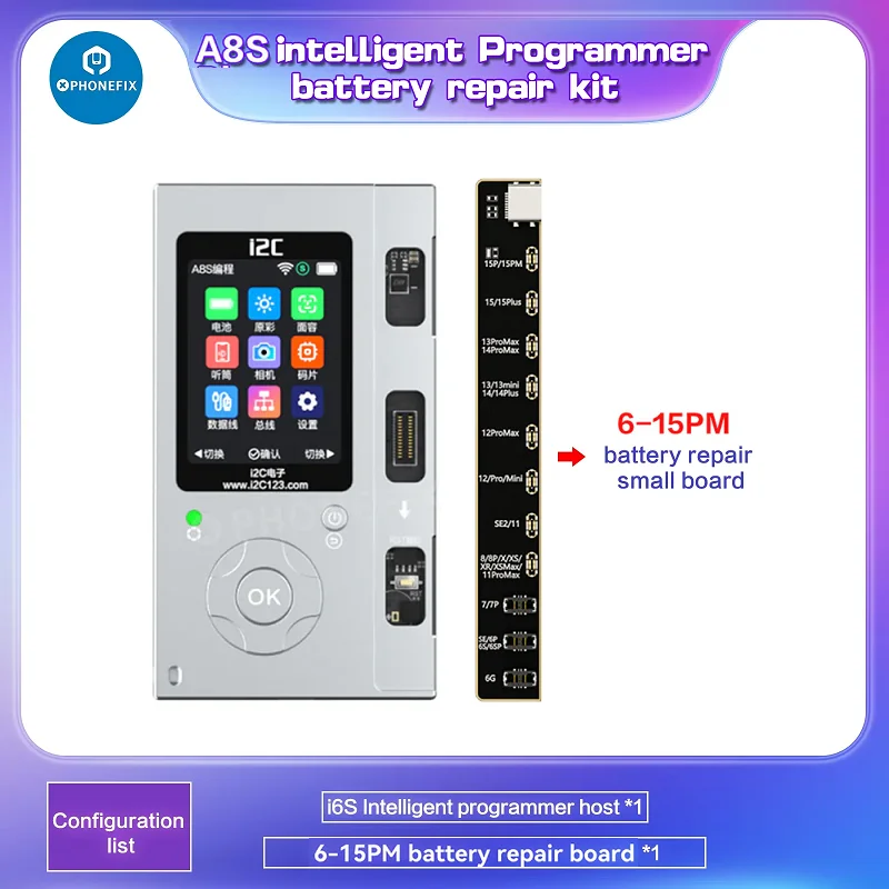 iPhone - ShineBrigh i2C Battery Repair Flex Cable Tag-on FPC For iPhone 11-15