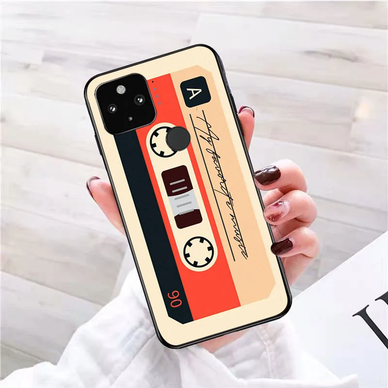 Vintage Cassette Tape Design Battery Phone Case