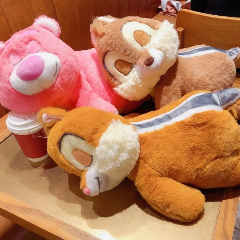 43Cm Disney Sdraiato Postura Peluche Kawaii Dumbo Donald Duck Stitch Winnie The Pooh Lenire Baby Doll Regalo Di Compleanno Per Frend