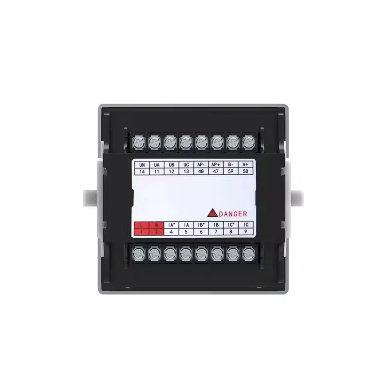 Three phase ammeter, voltmeter, Hertz meter, multifunctional intelligent digital measurement of current, voltage, and frequency