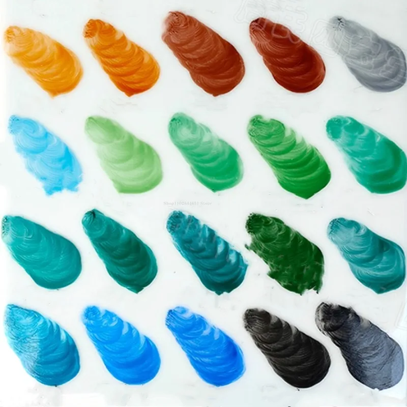 50g/ Bottle 750-820℃ Low Temperature Baked Flower Ceramic Glaze on New Color Pigment Powder DIY Pottery Painting Decoration pottery tools clay sculpting tools pottery sculpting tools clay craft tool pottery coloring tool