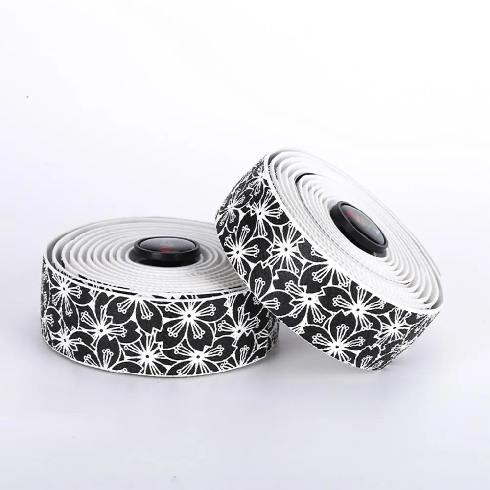 Sweat-absorbing Handlebar Tape Premium Bicycle Handlebar Tape Set Non-slip Sweat-absorbent Grip Wrap for Shockproof Comfort