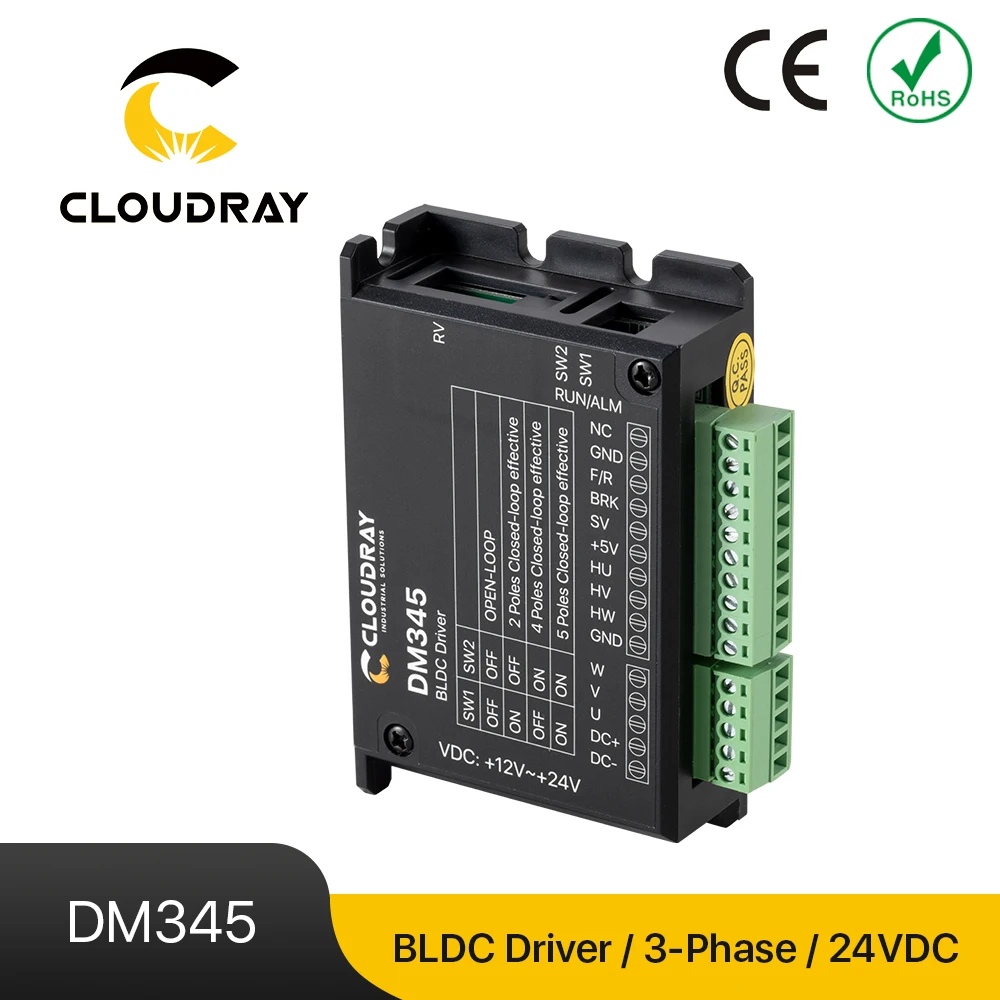 Cloudray 42 Driver Motore Cc Senza Spazzole Trifase 12-30Vdc Per Motore Bldc 10-70W