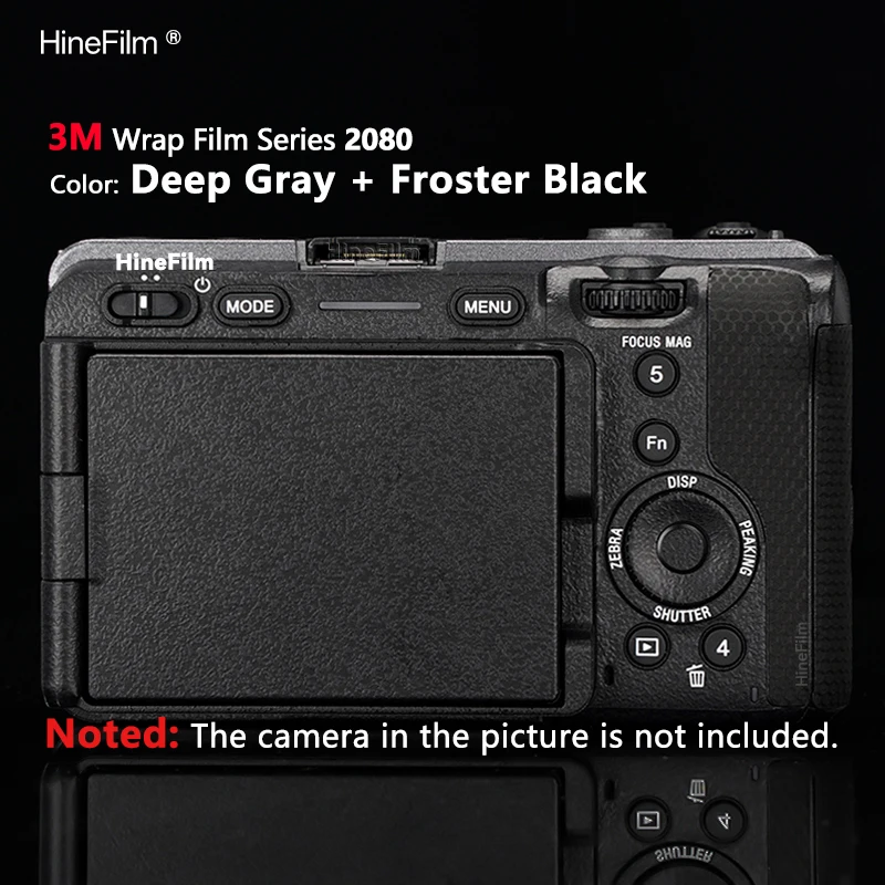 Hinefilm Skin für Sony ILME-FX3 Kamera Aufkleber für Sony FX3 & FX3A Kamera Dekorfolie FX 3 Wrap Cover SonyFX3 Schutzfolie – Detail 21