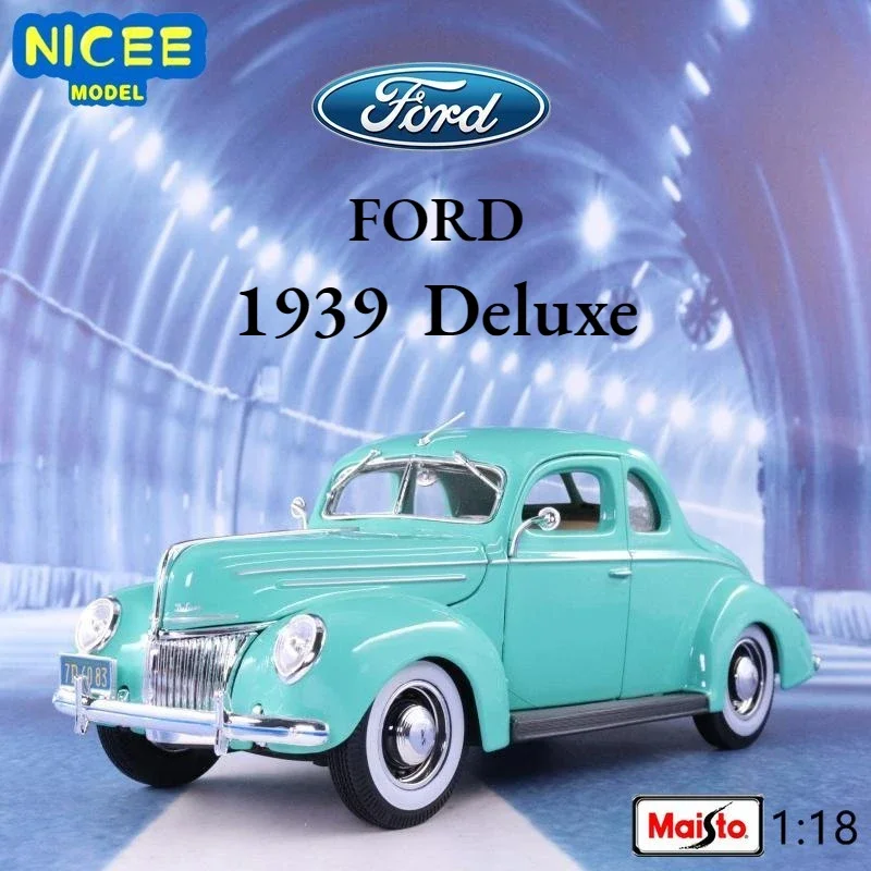 

Готовая модель автомобиля Maisto 1:18 1939 Ford Deluxe из сплава с базовым коллекционным орнаментом в подарок B600