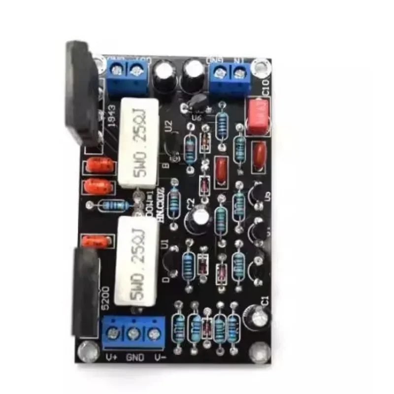 오디오 앰프 보드, HIFI 모노 채널 앰프, 듀얼 DC35V 스피커, 홈 시어터 DIY, 100W, 2SC5200 + 2SA1943