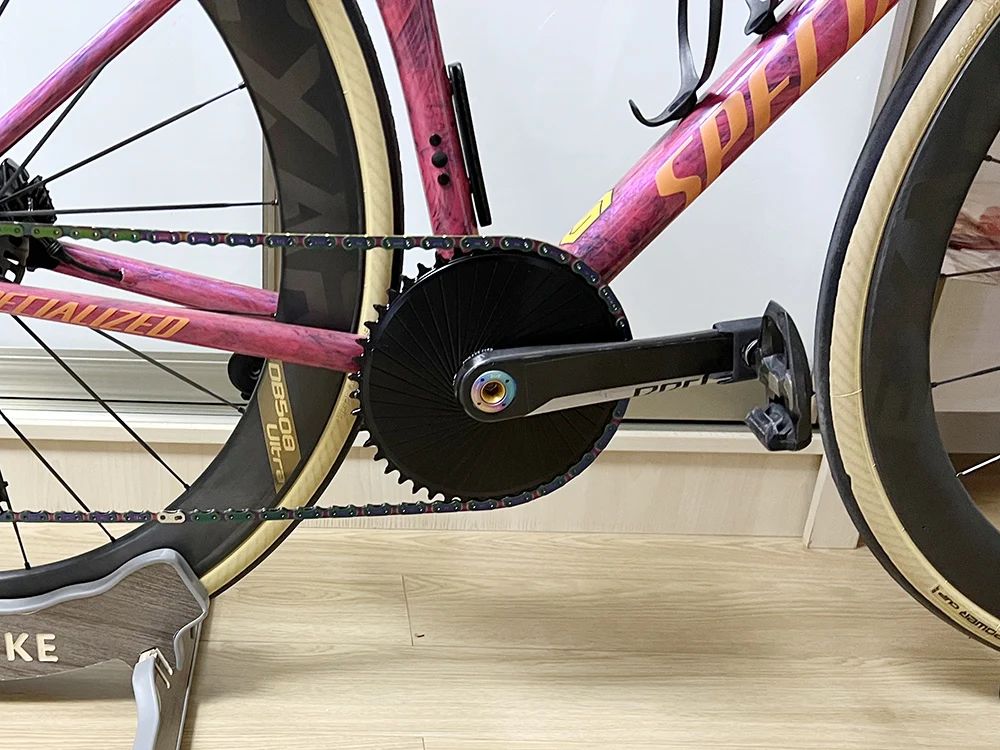 Description Picture 4 of itemStone Road Bike Gravel Direct Mount Chainring 8 Bolts SR8 for Etap AXS FORCE RED 12 Speed Cranks ChainWheel Narrow Wide Teeth