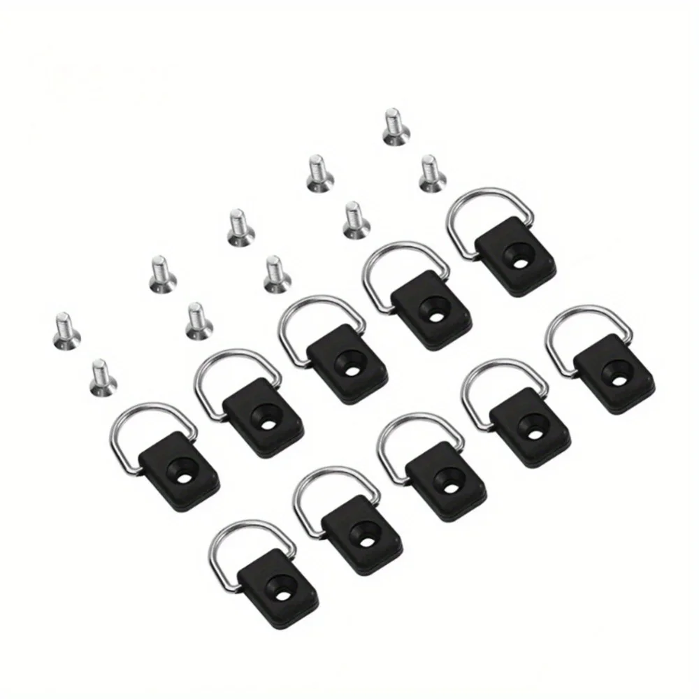 10pcs Kayak D Ring Lightweight Anti-corrosive Surfboard Accessories Fishing Rigging For Kayak Boat 2