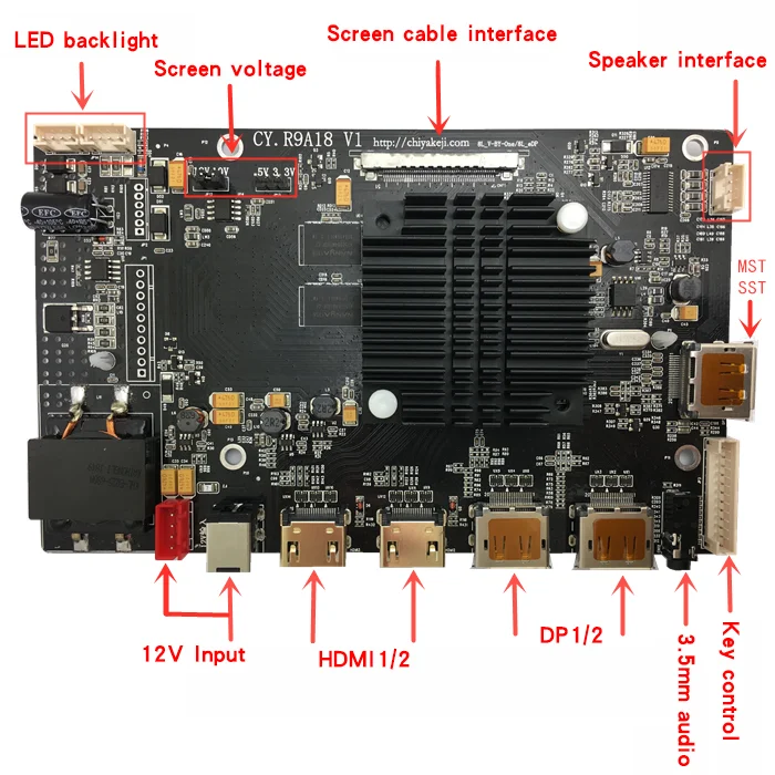 27 '' iMac A1419 A2115 5K LCD Controller DP 1.4 Type-c