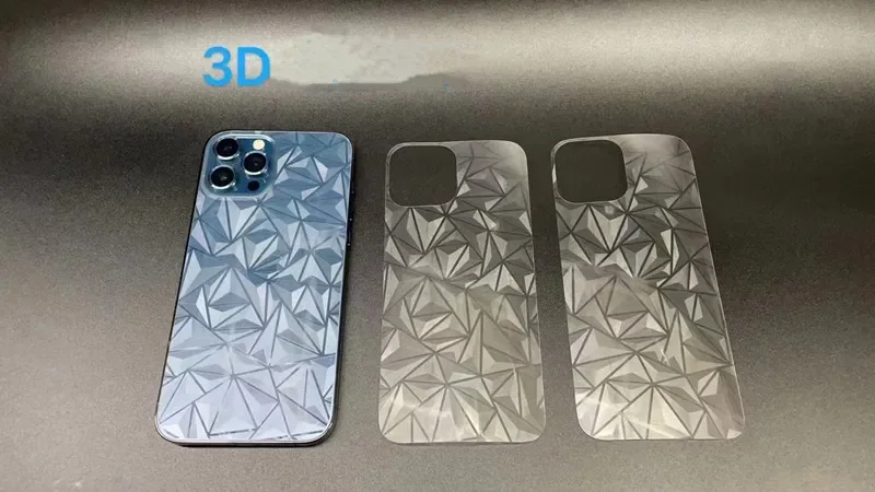 Hot! Diamond 3D Mirror Screen Protector Glass For iPhone 15 IPhone15 14 13 12 11 Pro Max 7 8 X XS XR mini Plus Protective Film
