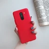 For Xiaomi Pocophone F1 Case Matte Frosted Candy Color TPU Soft Back Cover For Xiaomi Pocophone F1 Poco Phone F1 Case 6.18 inch 3