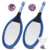 MultiFunctional Kids TennisRackets Set Children BadmintonRacket BeachSports Game Outdoor RacquetProps Toddler Shape Playing