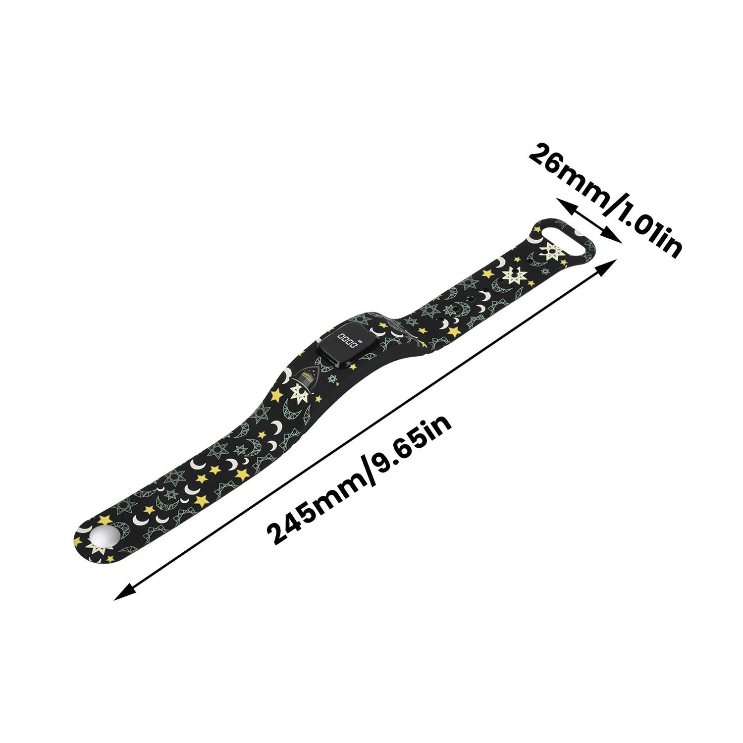 Contatore Smart APP Watch: Contatore Portatile a LED a 5 Cifre, DC 5V, con Funzione di Promemoria Orario, Indossabile, Contatore per Orologi - immagine 6