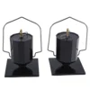 Solar Hanging Display Motor Rotating Small Motor Solar Energy Wind Spinner Motor Multi-Purposes Rotatable Hook 2Pcs 1