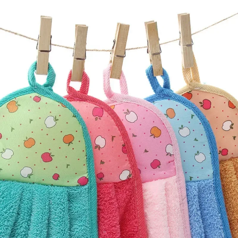 Home Towel Bath Towels Coral For Home & Garden Fleece Strong Water Absorption Kitchen Sauna Stick Oil Cleaning Cloth Napkin Hand