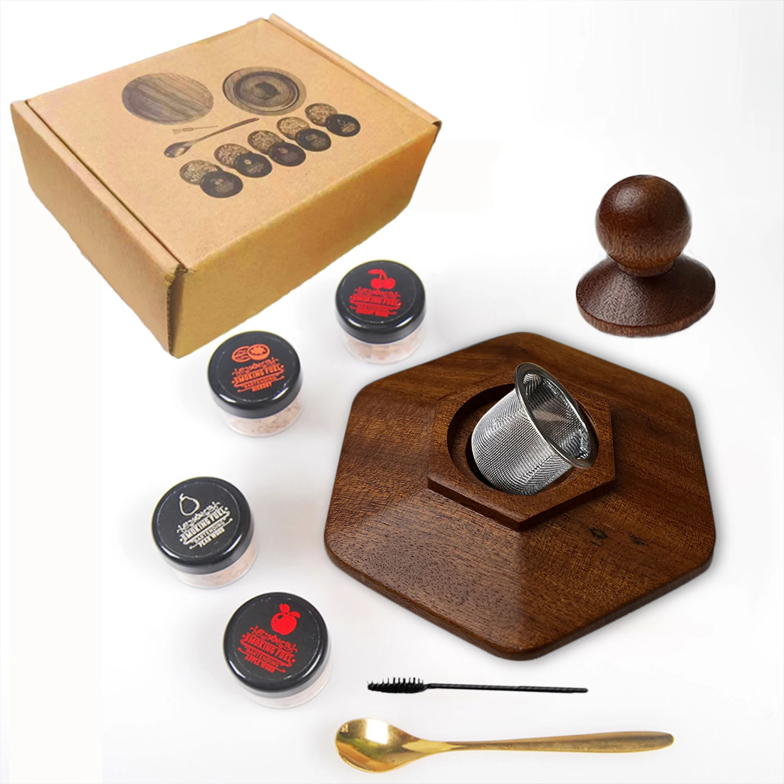 Glass Top Smoker Cocktail Smoker Kit