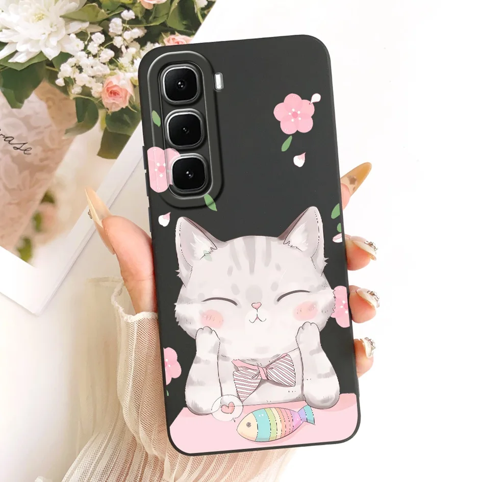 Cute Cartoon Candy Color Anti-Slip Silicone Phone Case with Lens Protection