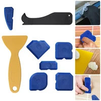 Household Multipurpose Caulking Tools Glass Cement Tile Marble Silicone Scraper Portable Grout Remover Device 1 set (1/4/5/6Pcs)