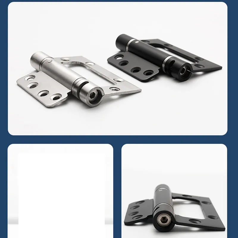 Invisible door er automatic closing door Parent hinge No slotting Self spring hinge closer