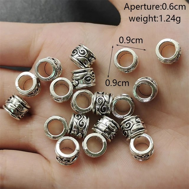 Flat Leather Bracelet Accessories  Stainless Steel Bracelet Spacers - 5pcs  Stainless - Aliexpress