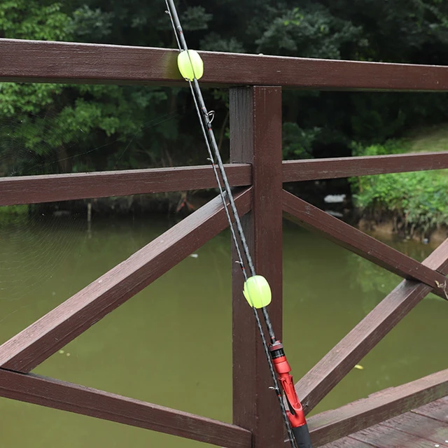 Portable Fishing Rod Fixed Ball High Elasticity Reusable Fixing Pole Tool  For Lake River Fishing - AliExpress