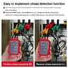 UNI-T Non-Contact Three Phase Detector UT262E Rotation Tester Phase Sequencer Breaker Finder 70V-1000V AC LED Buzzer Indication 4