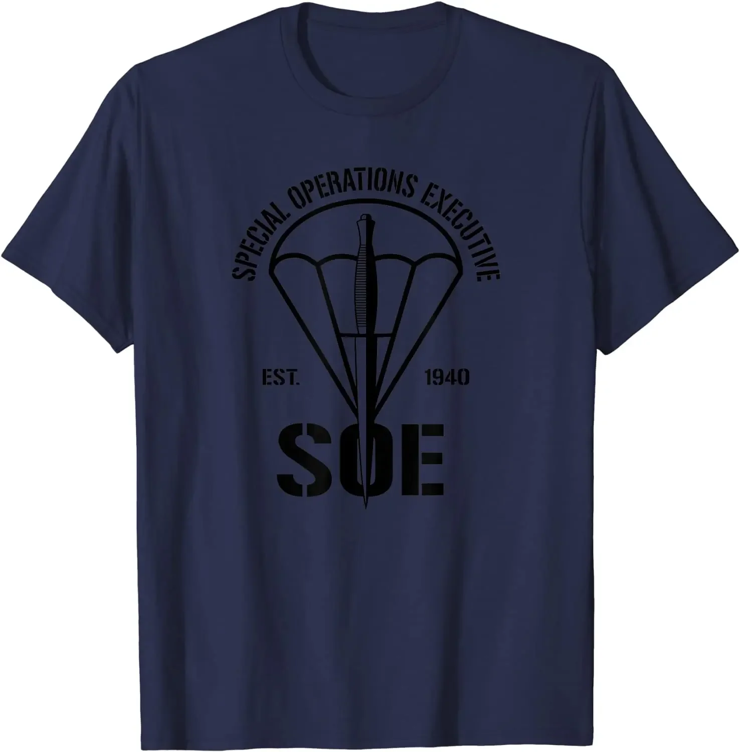 

British WW2 Special Operations Executive (SOE) Men T-Shirt Short Sleeve Casual 100% Cotton O-Neck Summer TShirt