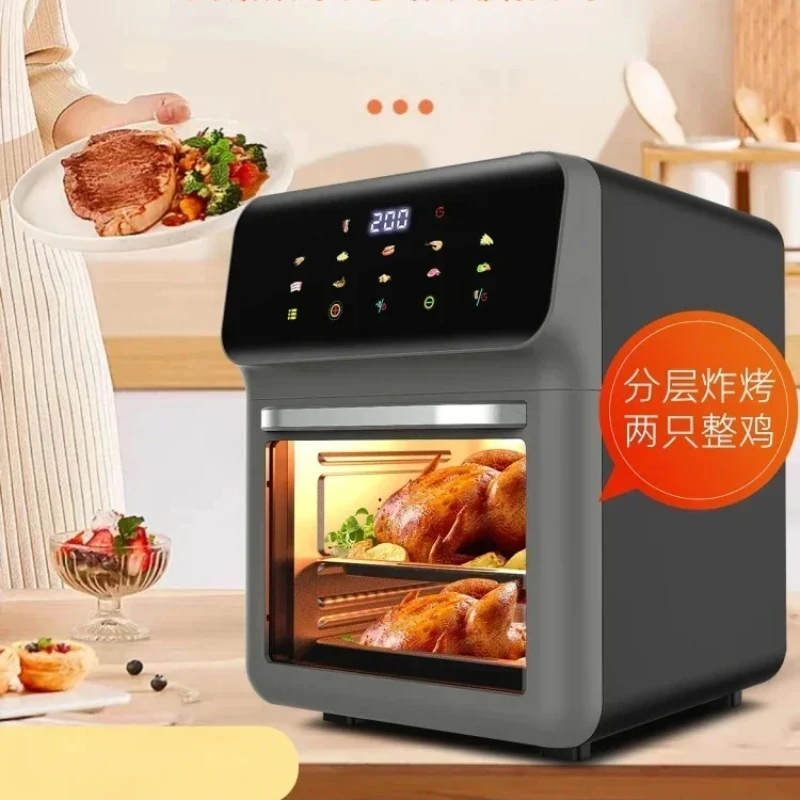 220V New  Mini Home Electric Oven with Steamer and Microwave One-Piece Machine for Baking, Roasting, and Steaming A C