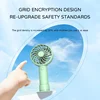 Three-gear Adjustable Mini Portable USB Handheld Small Pocket Fans Desktop Noise Reduction Fan for Office Bedroom Outdoor Travel 4